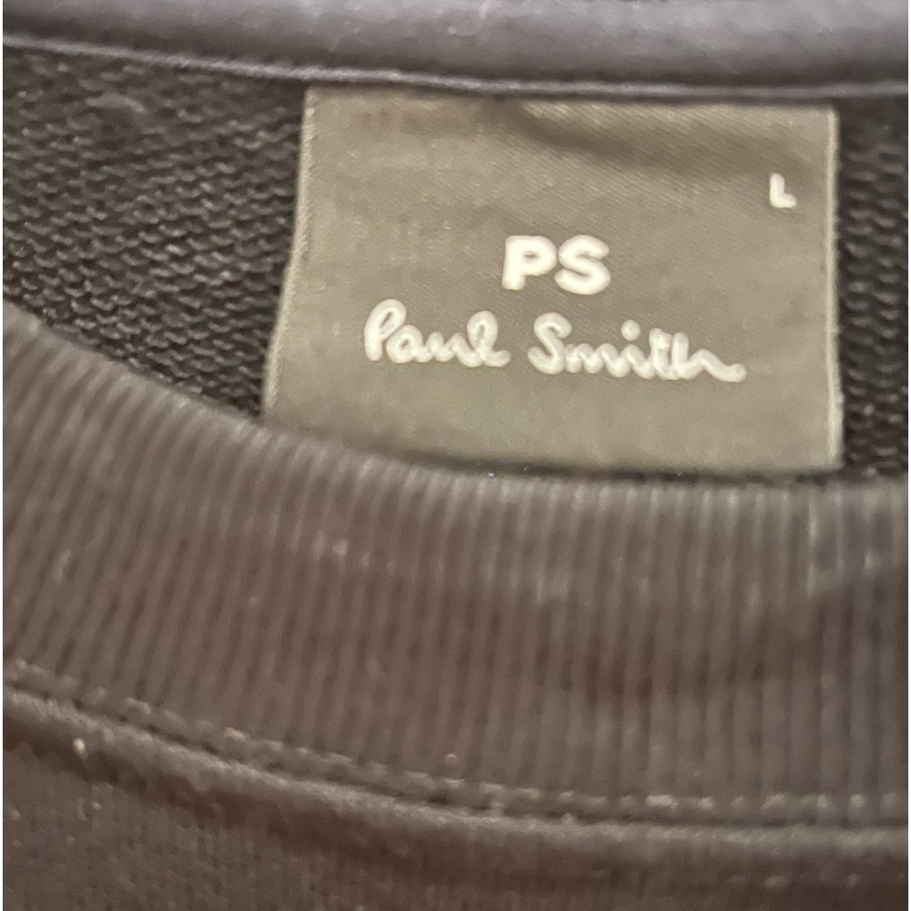 PS Paul Smith Black whimsical embroidered sweatshirt